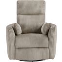 The appearance of Traverse Swivel Glider Reclining Chair In Taupe designed by Homelegance in the modern / contemporary interior design. This taupe piece of furniture was selected by 1StopBedrooms from Traverse Collection to add a touch of cosiness and style into your home. Sku: 8555GB-1SW. Material: Corduroy.