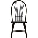 The appearance of Treasures Black Sheaf Back Side Chair Set of 2 designed by Liberty in the traditional interior design. This black piece of furniture was selected by 1StopBedrooms from Treasures Collection to add a touch of cosiness and style into your home. Sku: 17-C4032. Material: Wood.