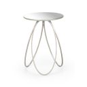 Tri-Leg Table In Silver