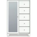 The appearance of Trindura Dressing Chest In White designed by Signature Design by Ashley in the traditional interior design. This white piece of furniture was selected by 1StopBedrooms from Trindura Collection to add a touch of cosiness and style into your home. Sku: NCB1819-48. Material: Glass.