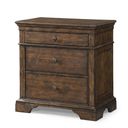 The appearance of Trisha Yearwood Home I Remember You 3 Drawer Nightstand In Coffee designed by Legacy Classic in the traditional interior design. This coffee piece of furniture was selected by 1StopBedrooms from Trisha Yearwood Home Collection to add a touch of cosiness and style into your home. Sku: TY920-670. Material: Acacia.