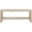 The appearance of Troy Console Table In White designed by Classic Home in the modern / contemporary interior design. This white piece of furniture  was selected by 1StopBedrooms from Troy Collection to add a touch of cosiness and style into your home. Sku: 51031529. Material: Oak Wood.