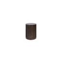 Tulane 18 Inch Round Side Table In Brown