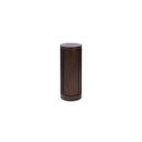 Tulane 30 Inch Height Round Side Table In Brown