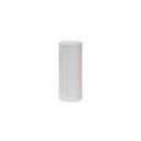 Tulane 30 Inch Height Round Side Table In White