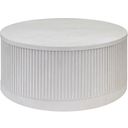 Tulane Round Coffee Table In White