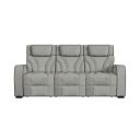 Tundra Motion Sofa In Simba Taupe and Black Welt