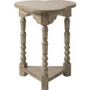 The appearance of Twilight Bay Bailey Chairside Table In Driftwood designed by Lexington in the rustic / southwestern interior design. This driftwood piece of furniture  was selected by 1StopBedrooms from Twilight Bay Collection to add a touch of cosiness and style into your home. Sku: 352-951. Material: Wood.