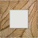 The appearance of Twin Palms Freeport Square Mirror In Sand designed by Tommy Bahama in the cabin / lodge interior design. This sand piece of furniture was selected by 1StopBedrooms from Twin Palms Collection to add a touch of cosiness and style into your home. Sku: 558-204. Material: Wood.