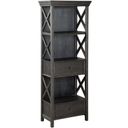The appearance of Tyler Creek Black And Gray Display Cabinet designed by Signature Design by Ashley in the transitional interior design. This black and gray piece of furniture was selected by 1StopBedrooms from Tyler Creek Collection to add a touch of cosiness and style into your home. Sku: D736-76. Material: Wood.