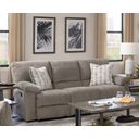 The appearance of Tyler Reclining Sofa In Pewter designed by Catnapper in the traditional interior design. This pewter piece of furniture  was selected by 1StopBedrooms from Tyler Collection to add a touch of cosiness and style into your home. Sku: 1061171028264828. Material: Fabric.