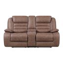 U2250 Console Reclining Loveseat In Brown