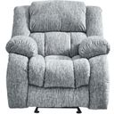 The appearance of U250 Glider Recliner In Grey designed by Global Furniture USA in the transitional interior design. This grey piece of furniture was selected by 1StopBedrooms from U250 Collection to add a touch of cosiness and style into your home. Sku: U250-GREY-GR. Material: Fabric.