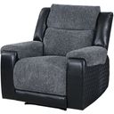 The appearance of U5914 Recliner In Gray and Black designed by Global Furniture USA in the traditional interior design. This gray and black piece of furniture was selected by 1StopBedrooms from U5914 Collection to add a touch of cosiness and style into your home. Sku: U5914-GREY/BLACK-R. Material: Fabric.