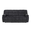 U6000 Reclining Sofa In Black