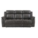 U8517 Reclining Sofa In Grey