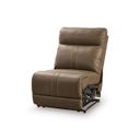 Ultra-Max Power Armless Recliner In Biscotti