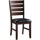 The appearance of Urbana Side Chair (Set of 2) designed by ACME in the transitional interior design. This cherry piece of furniture  was selected by 1StopBedrooms from Urbana Collection to add a touch of cosiness and style into your home. Sku: 04624. Material: Vinyl.