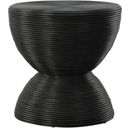 The appearance of Uttermost Bongo Black Rattan Side Table designed by Uttermost in the transitional interior design. This black piece of furniture  was selected by 1StopBedrooms from Bongo Collection to add a touch of cosiness and style into your home. Sku: 22899. Material: Rattan.
