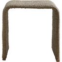The appearance of Uttermost Calabria Woven Seagrass End Table designed by Uttermost in the transitional interior design. This natural piece of furniture  was selected by 1StopBedrooms from Calabria Collection to add a touch of cosiness and style into your home. Sku: 22878. Material: Wood.