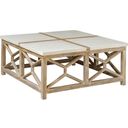 The appearance of Uttermost Catali Stone Coffee Table designed by Uttermost in the modern / contemporary interior design. This stone piece of furniture  was selected by 1StopBedrooms from Catali Collection to add a touch of cosiness and style into your home. Sku: 25885. Material: Wood.