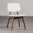 The appearance of Uzwil Side Chair Set of 2 In Walnut and Beige designed by Furniture of America in the modern / contemporary interior design. This walnut and beige piece of furniture was selected by 1StopBedrooms from Uzwil Collection to add a touch of cosiness and style into your home. Sku: FM3214WN-SC-2PK. Material: Boucle.