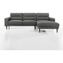 The appearance of Vale RAF Chaise In Gray designed by New Classic in the transitional interior design. This gray piece of furniture was selected by 1StopBedrooms from Vale Collection to add a touch of cosiness and style into your home. Sku: U2590-17R-GRY. Material: MDF.