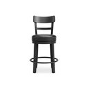 Valebeck Black Counter Height Barstool