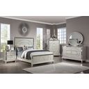 The appearance of Valletta Queen Bed In Champagne designed by Furniture of America in the glam interior design. This champagne piece of furniture was selected by 1StopBedrooms from Valletta Collection to add a touch of cosiness and style into your home. Sku: FOA7157Q-HB;FOA7157Q-FB;FOA7157Q-R. Bed Type: Panel Bed. Material: Wood. Bed Size: Queen.