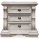 The appearance of Valleymont Nightstand In Antique White designed by Signature Design by Ashley in the traditional interior design. This antique white piece of furniture  was selected by 1StopBedrooms from Valleymont Collection to add a touch of cosiness and style into your home. Sku: NCB948-93. Material: Wood.