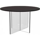Valore Acrylic Coffee Table with Black Top