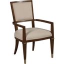 The appearance of Vantage Warm Brown Bartlett Arm Chair Set Of 2 designed by American Drew in the transitional interior design. This brown piece of furniture was selected by 1StopBedrooms from Vantage Collection to add a touch of cosiness and style into your home. Sku: 929-637. Material: Wood.