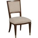 The appearance of Vantage Warm Brown Bartlett Side Chair Set Of 2 designed by American Drew in the transitional interior design. This brown piece of furniture was selected by 1StopBedrooms from Vantage Collection to add a touch of cosiness and style into your home. Sku: 929-636. Material: Wood.