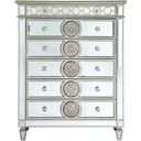 The appearance of Varian Chest designed by ACME in the transitional interior design. This medium color piece of furniture  was selected by 1StopBedrooms from Varian Collection to add a touch of cosiness and style into your home. Sku: 26156. Material: MDF.