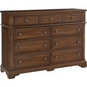 The appearance of Heritage 9 Drawer Bureau In Amish Cherry designed by Artisan & Post in the modern / contemporary interior design. This cherry piece of furniture was selected by 1StopBedrooms from Heritage Collection to add a touch of cosiness and style into your home. Sku: 110-003. Material: Wood.
