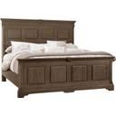 Heritage King Mansion Bed In Greystone