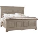 The appearance of Heritage Queen Mansion Bed In Greystone designed by Artisan & Post in the modern / contemporary interior design. This greystone piece of furniture was selected by 1StopBedrooms from Heritage Collection to add a touch of cosiness and style into your home. Sku: 114-559;114-955;114-722. Bed Type: Panel Bed. Material: Wood. Bed Size: Queen.