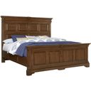 The appearance of Heritage Queen Mansion With Decorative Rails Bed In Amish Cherry designed by Artisan & Post in the modern / contemporary interior design. This amish cherry piece of furniture was selected by 1StopBedrooms from Heritage Collection to add a touch of cosiness and style into your home. Sku: 110-559;110-955;110-822. Bed Type: Panel Bed. Material: Wood. Bed Size: Queen.