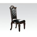 The appearance of Vendome Side Chair (Cherry) (Set of 2) designed by ACME in the rustic / southwestern interior design. This cherry piece of furniture  was selected by 1StopBedrooms from Vendome Collection to add a touch of cosiness and style into your home. Sku: 62004. Material: Wood.