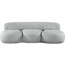 The appearance of Venti Boucle Fabric Sofa In Grey designed by Meridian in the modern / contemporary interior design. This grey piece of furniture  was selected by 1StopBedrooms from Venti Collection to add a touch of cosiness and style into your home. Sku: 140Grey-S. Material: Boucle.