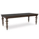 The appearance of Veramond Dining Extension Table In Dark Brown designed by Signature Design by Ashley in the traditional interior design. This dark brown piece of furniture was selected by 1StopBedrooms from Veramond Collection to add a touch of cosiness and style into your home. Sku: D694-35. Material: Wood. Table Top Shape: Rectangular. Size: 42" x 90".