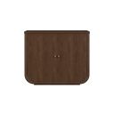 Verge Door Chest In Brown and Walnut