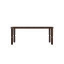 Verge Rectangular Dining Table In Brown and Walnut