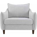The appearance of Vermon Chair In Light Gray designed by Furniture of America in the modern / contemporary interior design. This light gray piece of furniture was selected by 1StopBedrooms from Vermon Collection to add a touch of cosiness and style into your home. Sku: FM61004LG-CH. Material: Chenille.