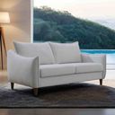 The appearance of Vermon Loveseat In Light Gray designed by Furniture of America in the modern / contemporary interior design. This light gray piece of furniture was selected by 1StopBedrooms from Vermon Collection to add a touch of cosiness and style into your home. Sku: FM61004LG-LV. Material: Chenille.
