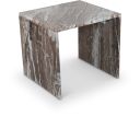 Vernazza Marble End/Side Table In Brown