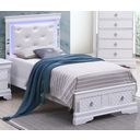 Verona Twin Bed In White