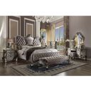 The appearance of Versailles Antique Platinum Chest designed by ACME in the rustic / southwestern interior design. This antique platinum piece of furniture was selected by 1StopBedrooms from Versailles Collection to add a touch of cosiness and style into your home. Sku: 26846. Material: Wood.