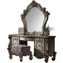 The appearance of Versailles Vanity Desk In Antique Platinum designed by ACME in the rustic / southwestern interior design. This antique platinum piece of furniture was selected by 1StopBedrooms from Versailles Collection to add a touch of cosiness and style into your home. Sku: 26847. Material: Wood.
