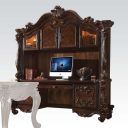 The appearance of Versailles Computer Desk w/ Hutch (Cherry Oak) designed by ACME in the rustic / southwestern interior design. This brown piece of furniture  was selected by 1StopBedrooms from Versailles Collection to add a touch of cosiness and style into your home. Sku: 92284TOP;92285BASE. Material: Glass.